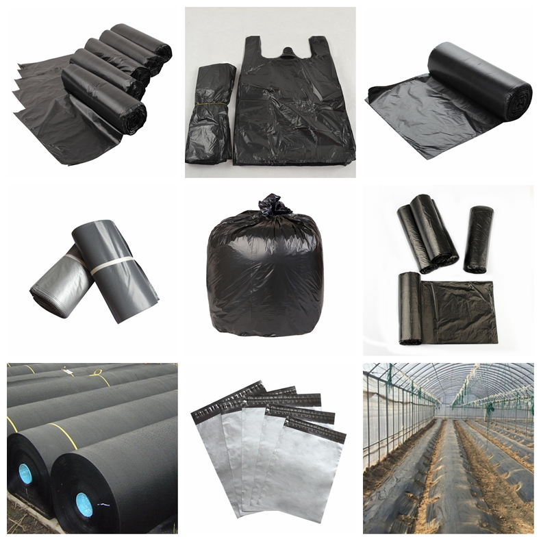 Plastic Bag Raw Materials Black Masterbatch 